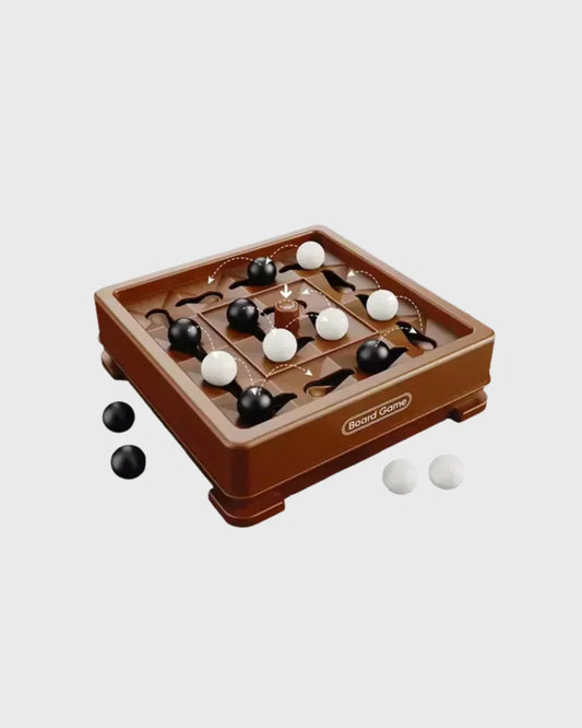 Board Game: Tactical Marble Push - A 2-Player Strategy Challenge