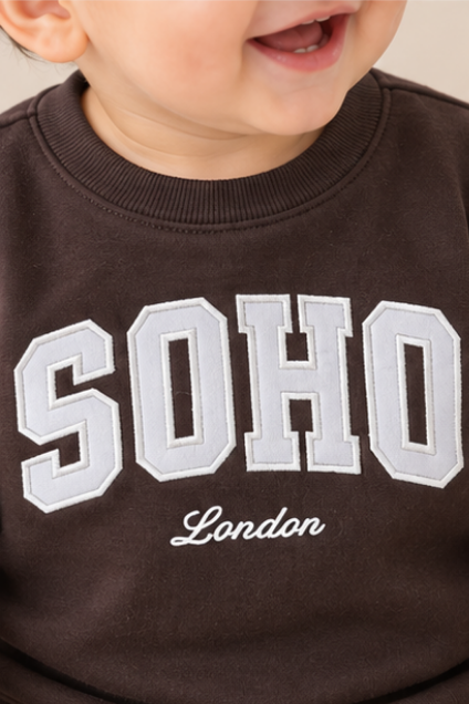 SOHO London Varsity Sweatshirt – Baby Boy