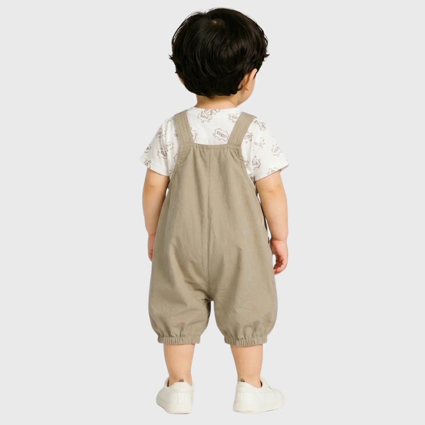 Baby "Oops Bear" Romper Set