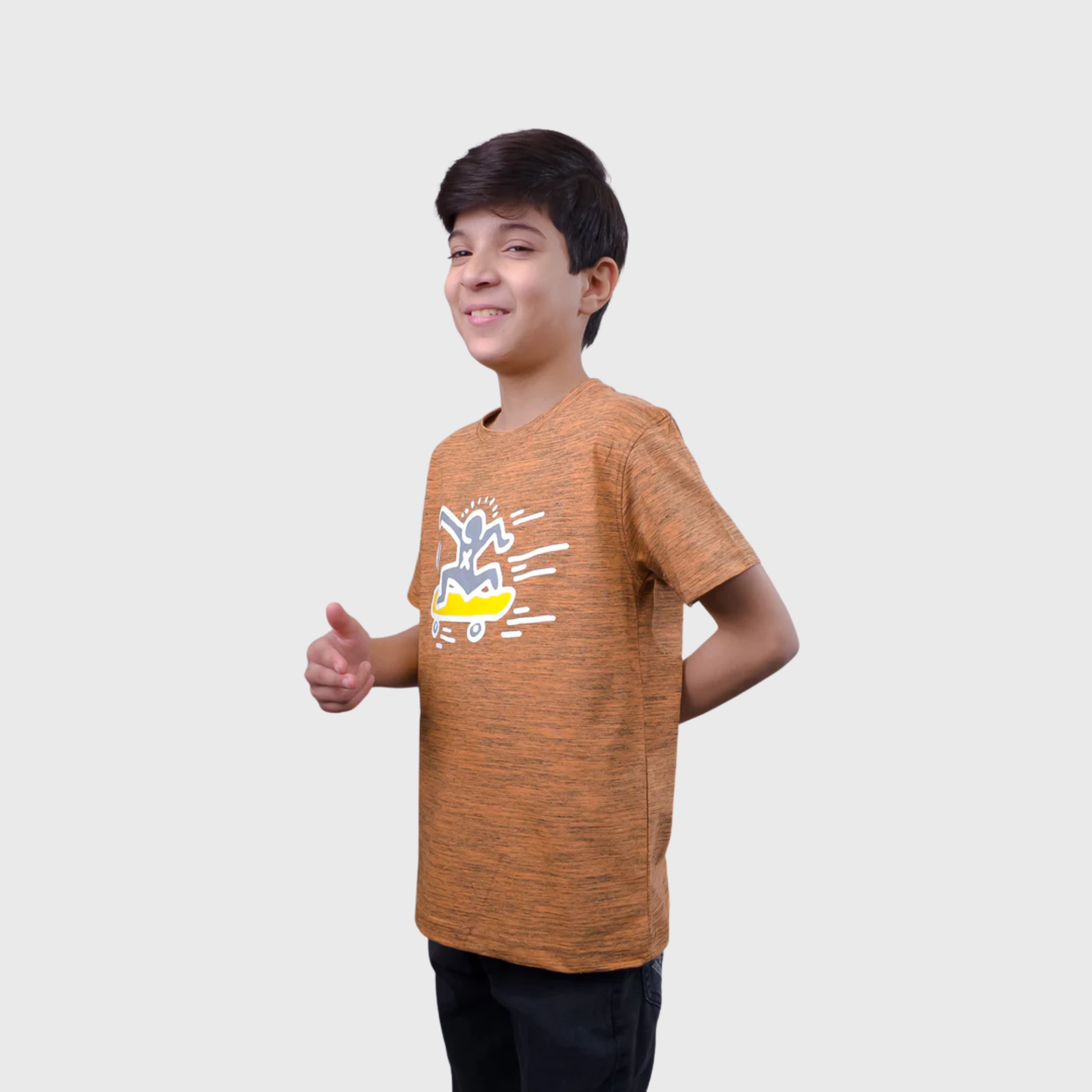 Copper Cotton T-Shirt | (Ages 2-14)