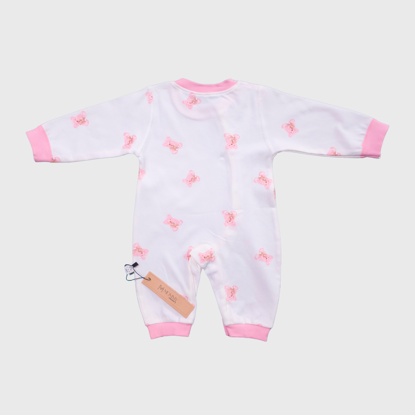 Pink Soft Cotton Baby Romper
