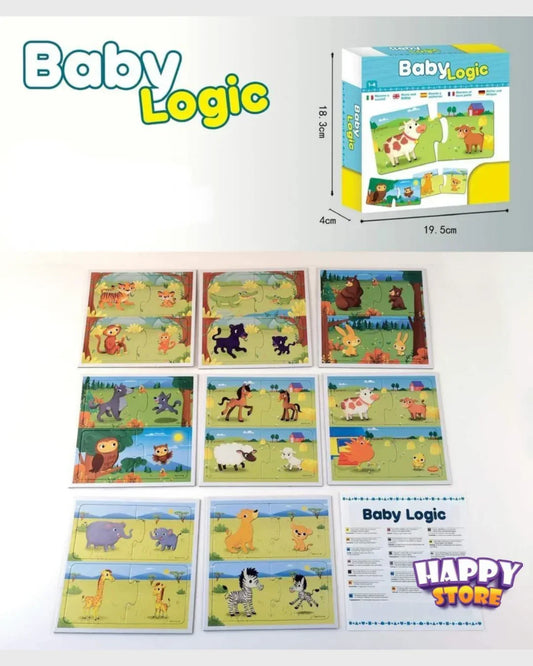 Baby Logic: Mums & Babies First Matching Puzzles (Ages 1-4)