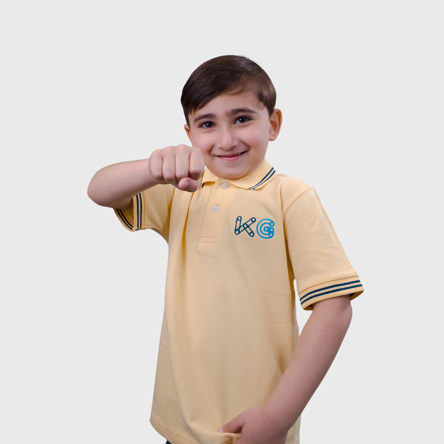 Yellow Polo Shirt | (Ages 2-14 Years)