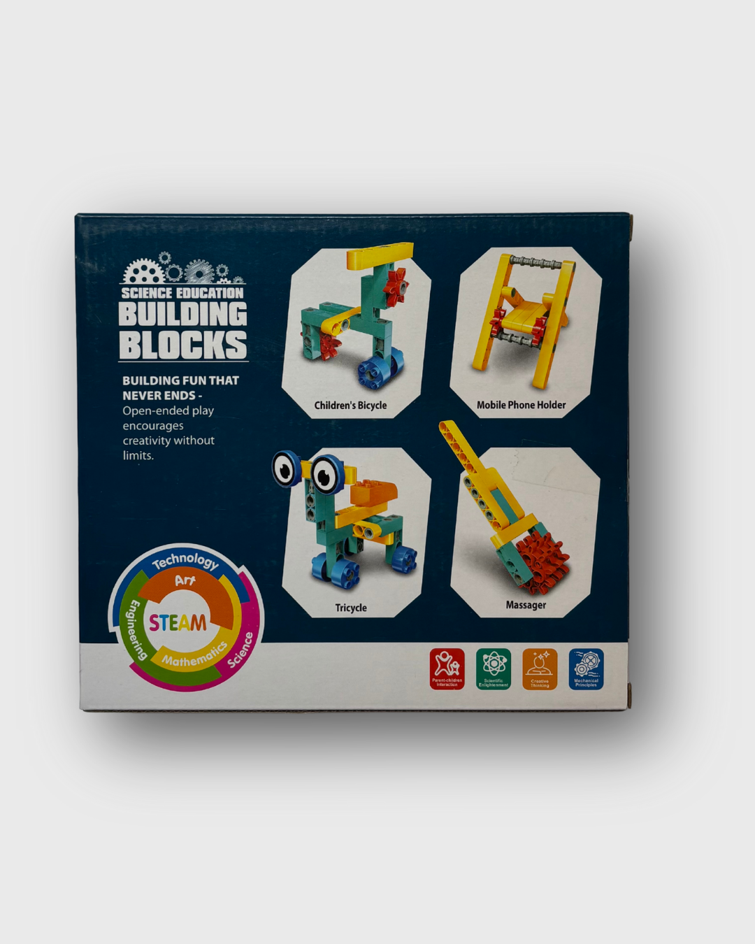 NiKanTo Building Blocks 66 Pieces - STEM Construction Toy Set for Kids Ages 3+ with Endless Creative Possibilities