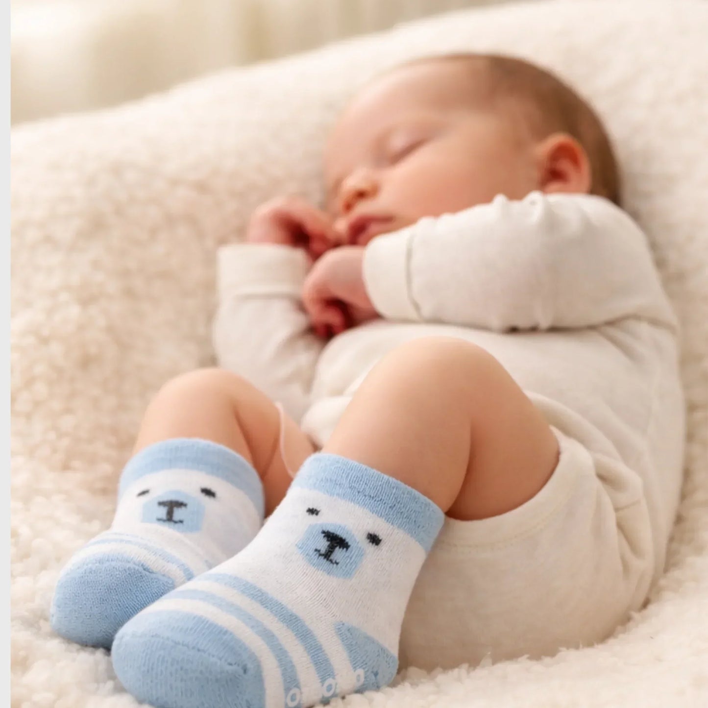 Teddy Bear Baby Socks