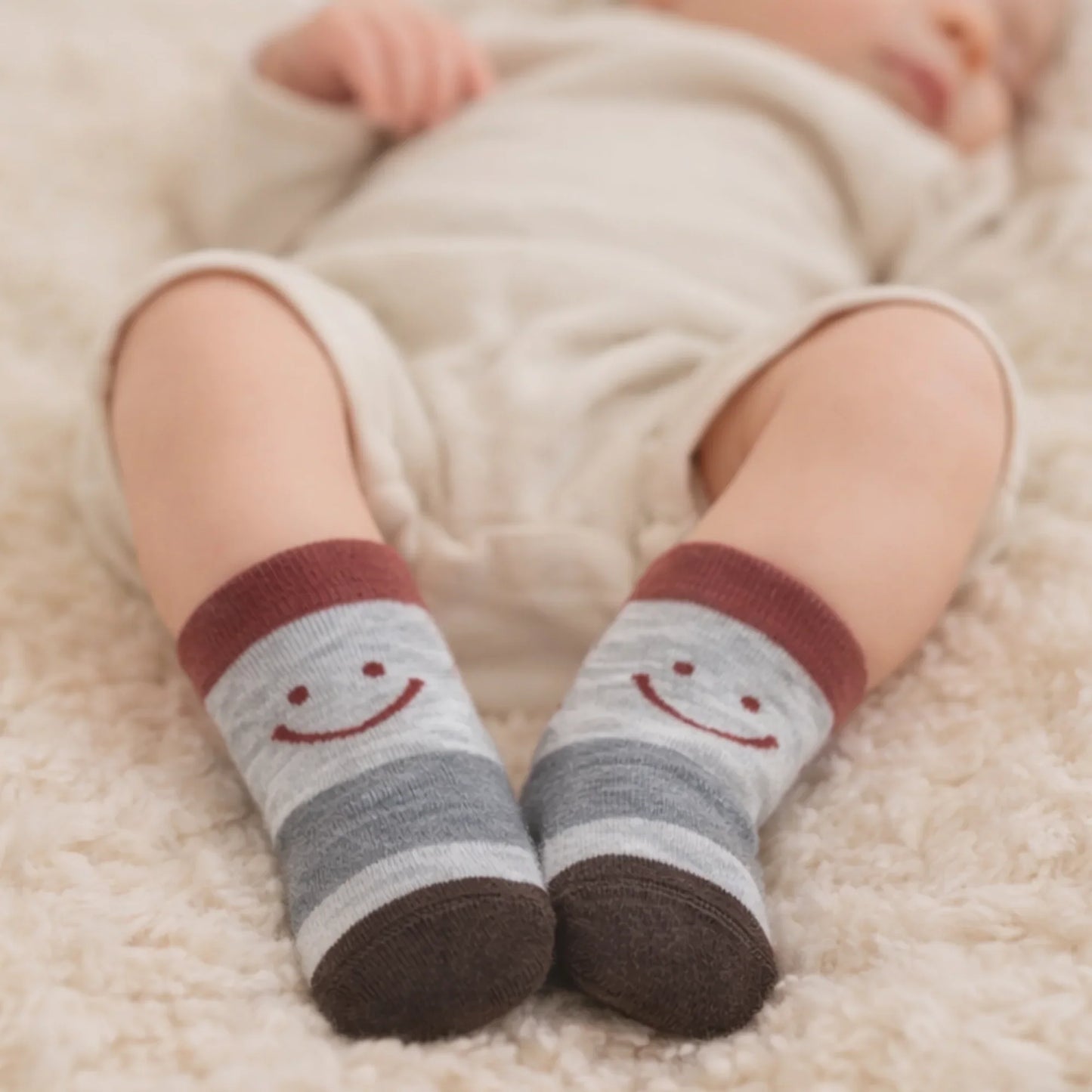 Happy Smile Baby Socks
