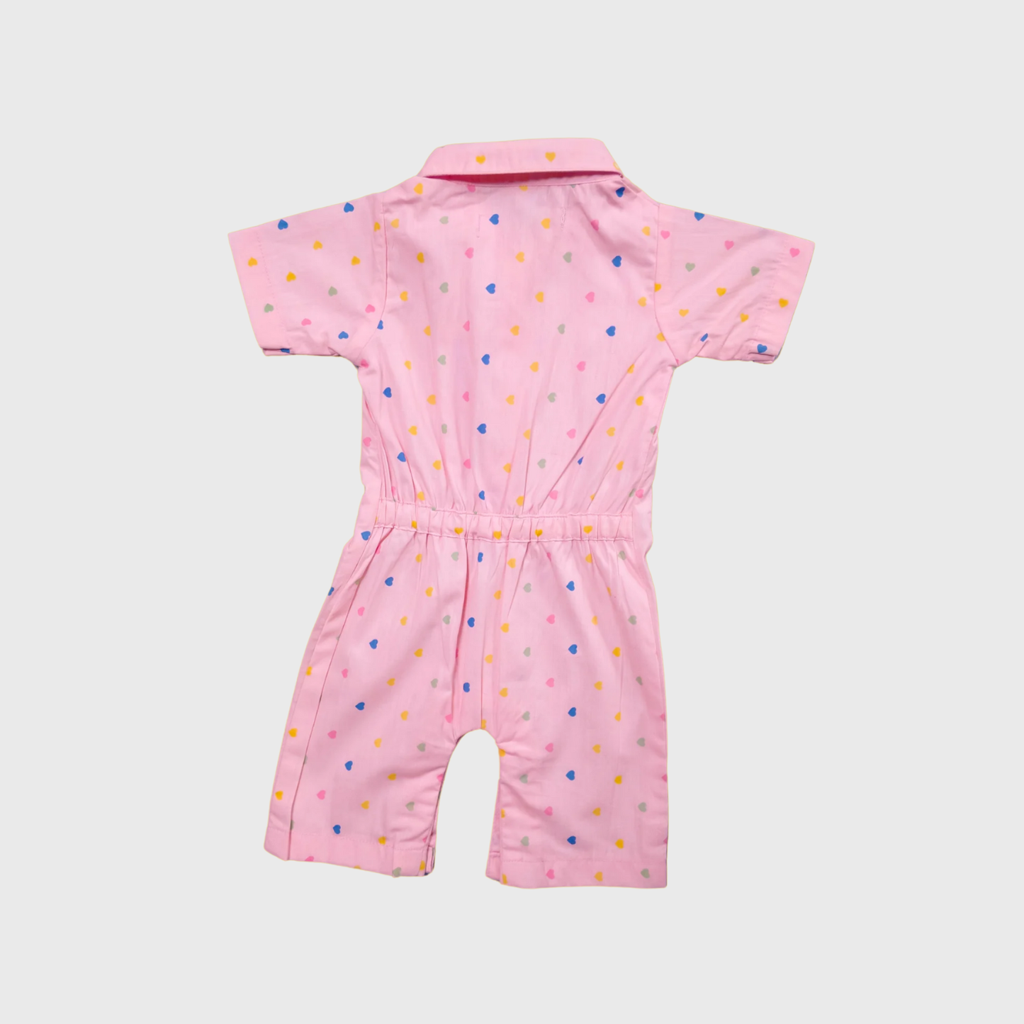 Sweetheart Pop Romper - Pink