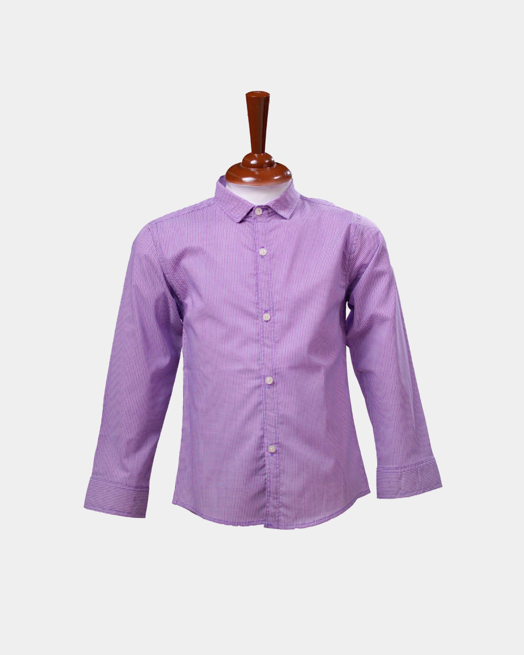 Purple Button-Down Shirt | (Sizes 2-10)