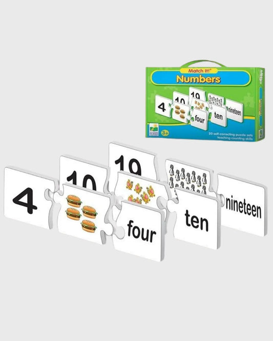 MATCH IT! Numbers - Self-Correcting Counting Puzzles (Ages 3+)
