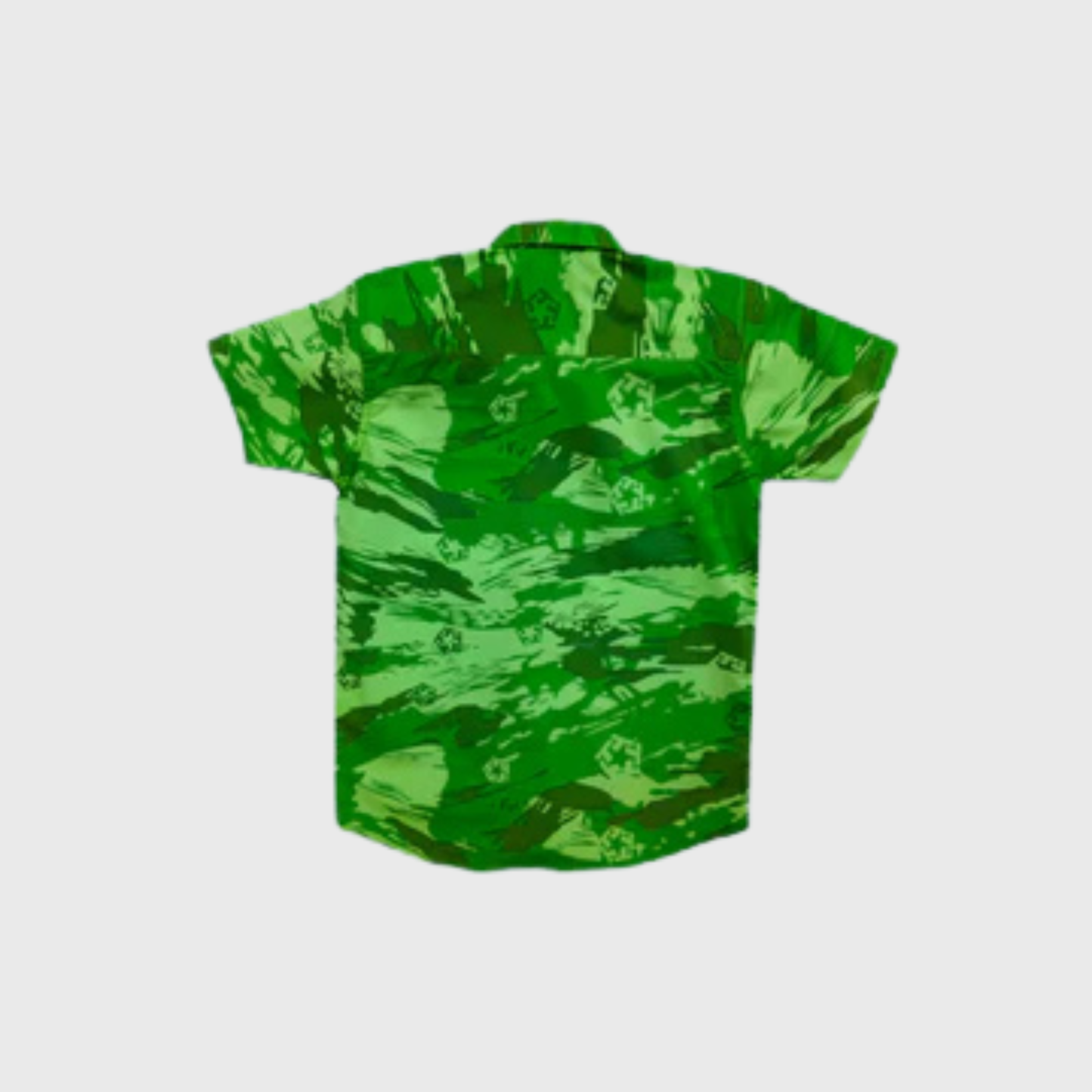 Green Camo Button Down Shirt | (12M - 6YRS)