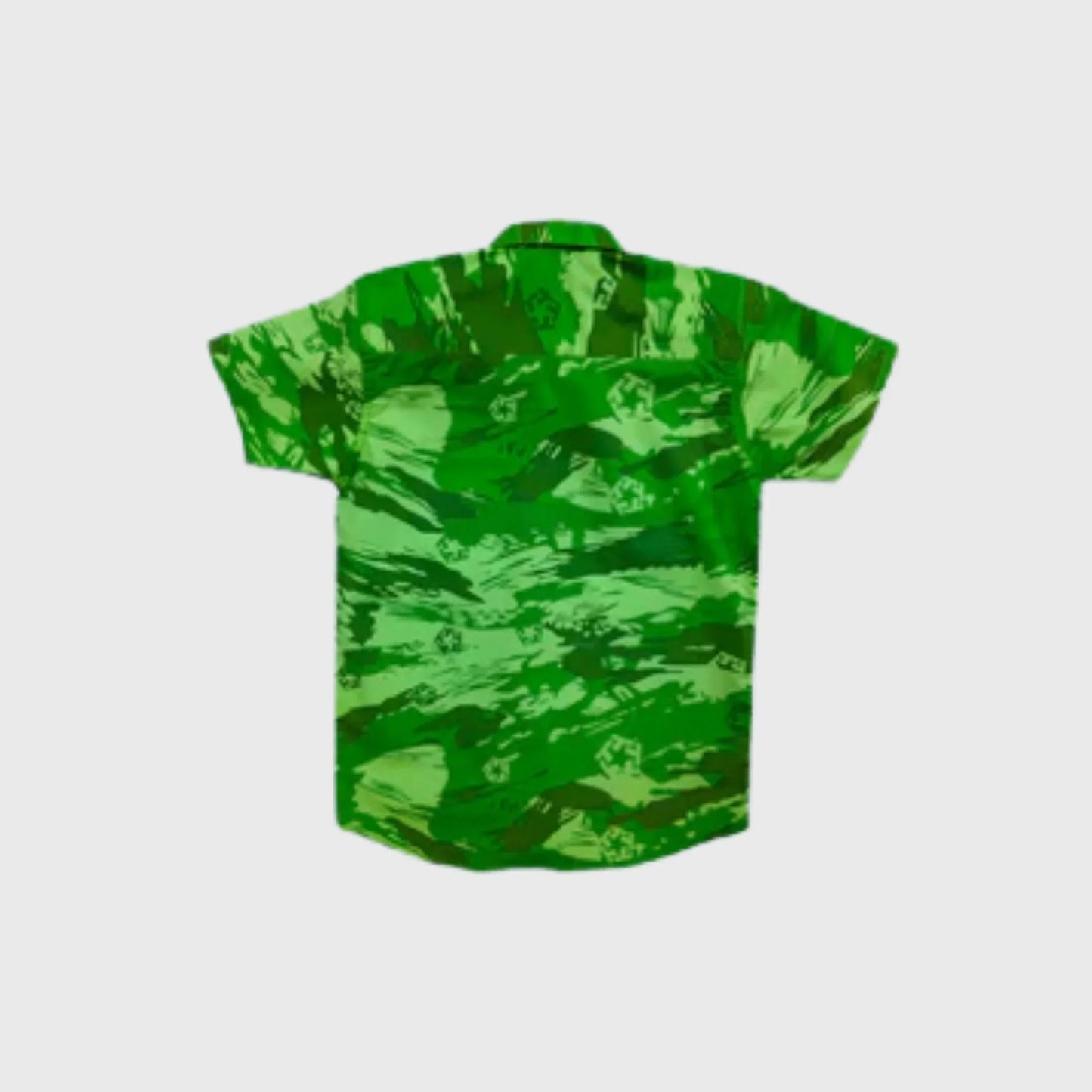 Green Camo Button Down Shirt | (12M - 6YRS)