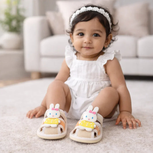 Bunny Character Baby Sandals