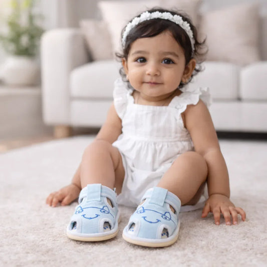 Cute Cat Face Baby Sandals