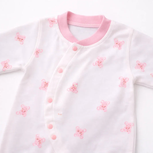 Pink Soft Cotton Baby Romper
