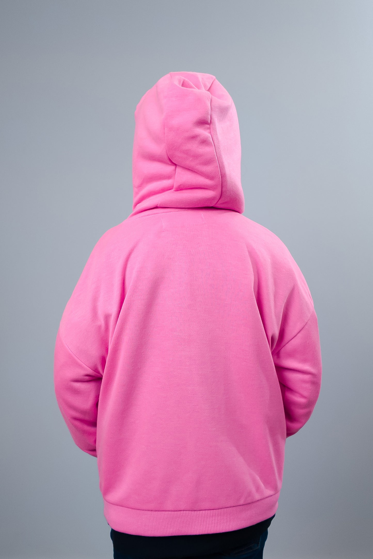 Kids’ Drop Shoulder Zipper Hoodie – Soft & Stylish – Minor Fault (Ages 2–14)