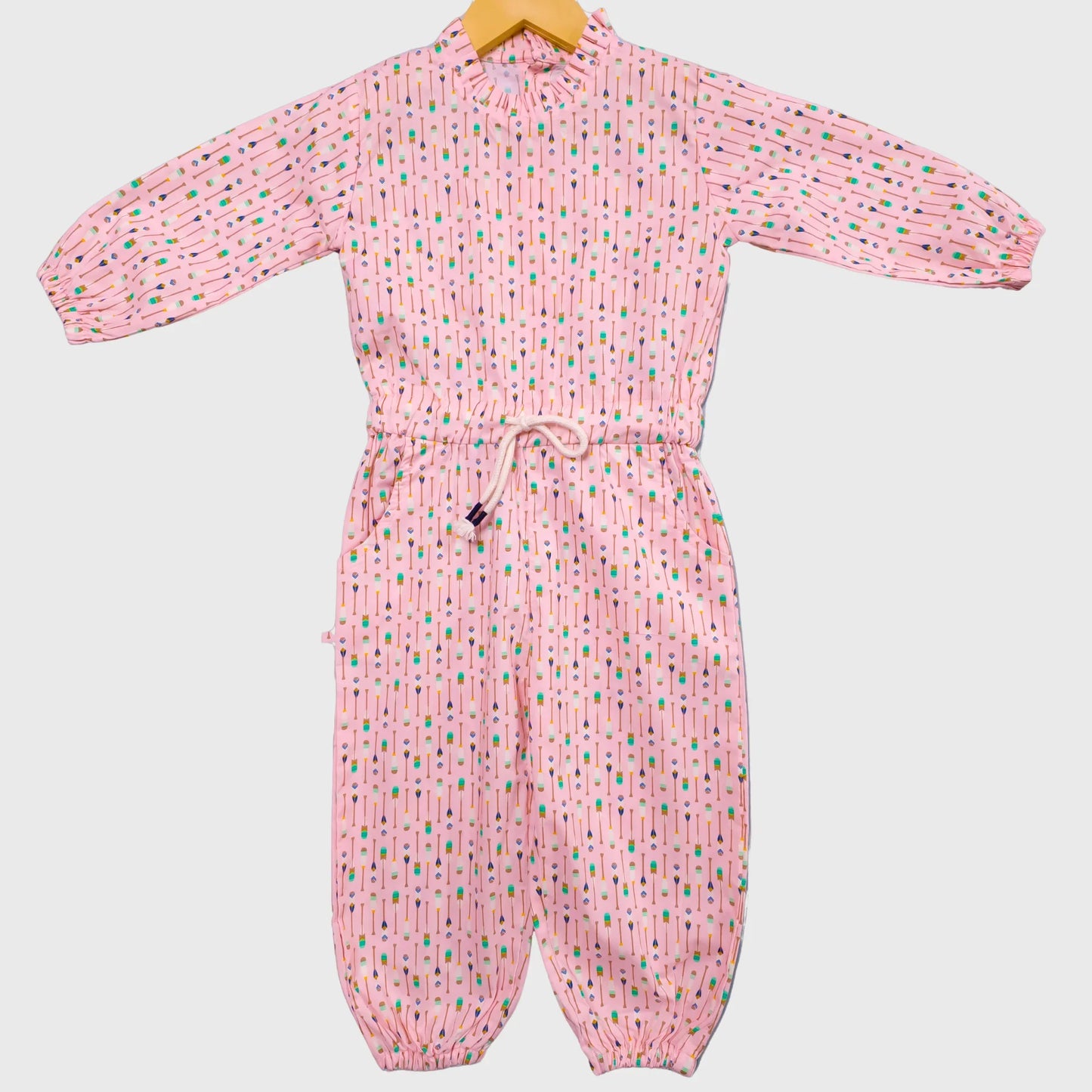 Pink Jumpsuit For Girls | 12M-6YRS