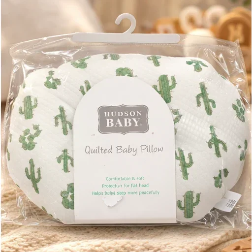 Cactus Quilted Baby Pillow