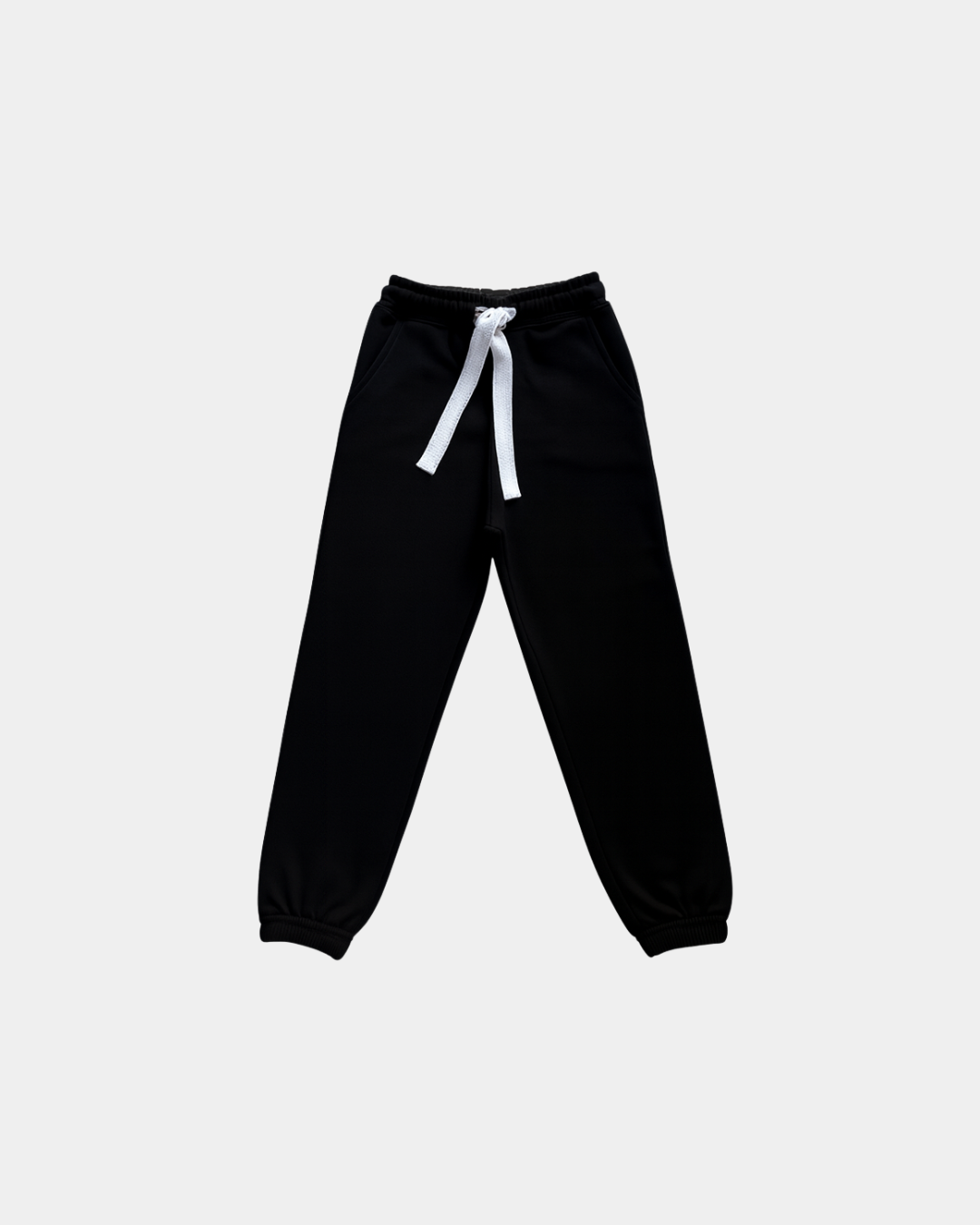 Girls "You Are Enough" Heart Trouser Shirt Set - Purple Top with Black Joggers | Mommy Minors