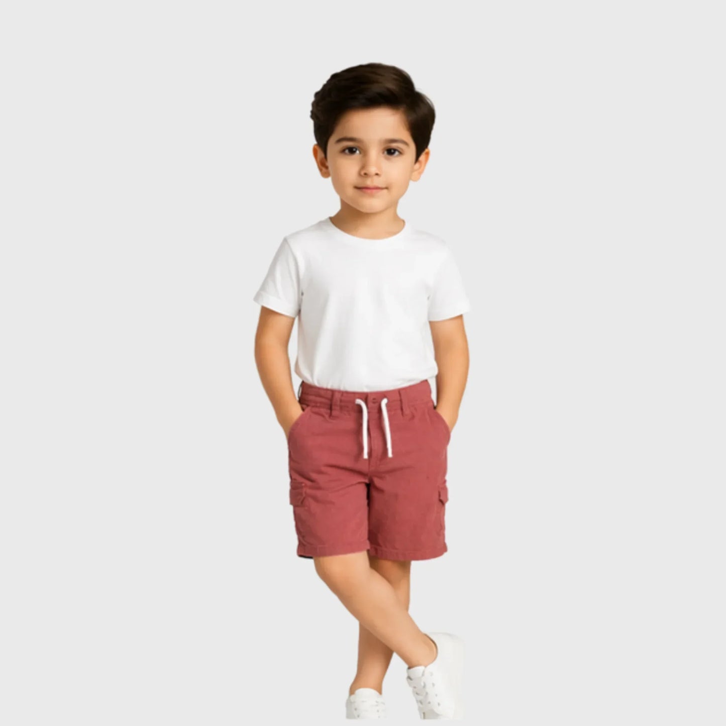 Boys’ Brick Red Shorts