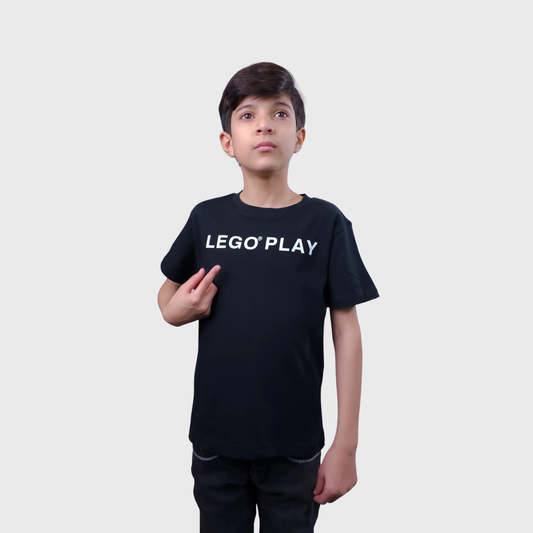 Black T-Shirt | (Ages 2-14)