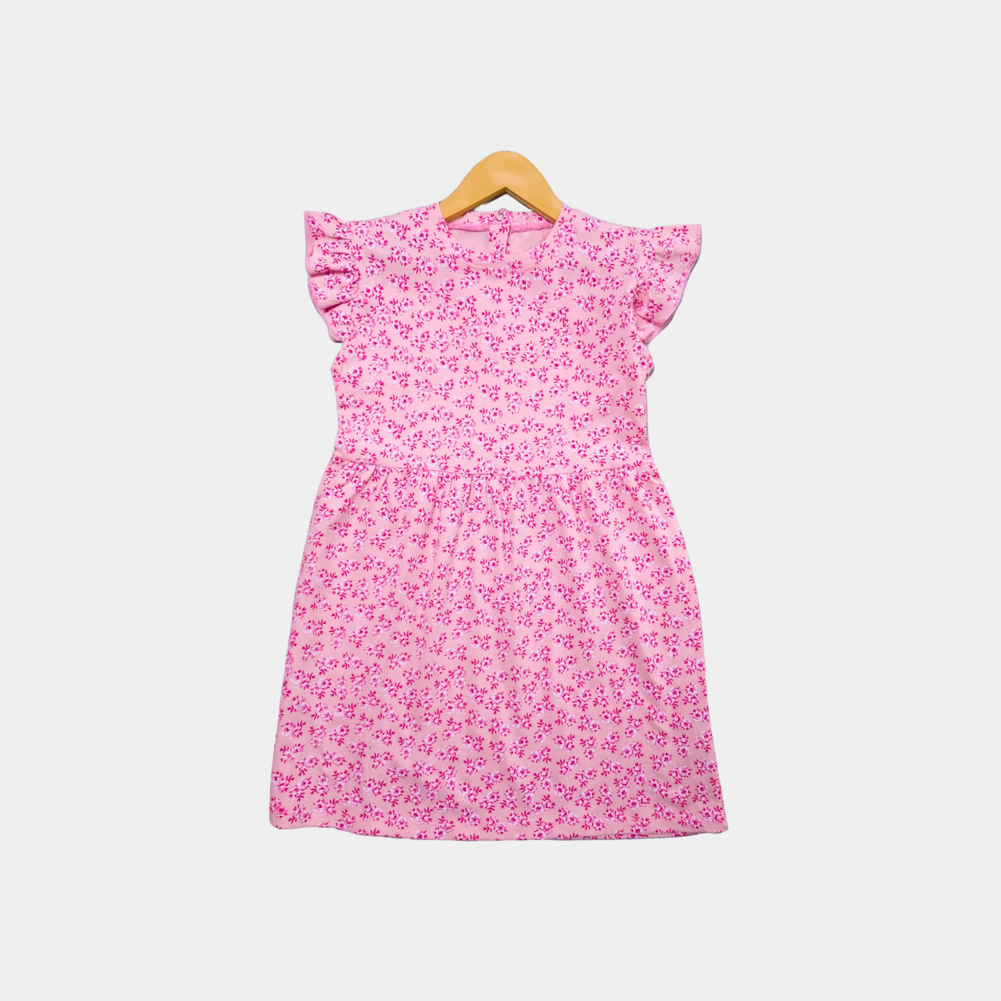 Pink Frock For Girls | (12M-6YRS)