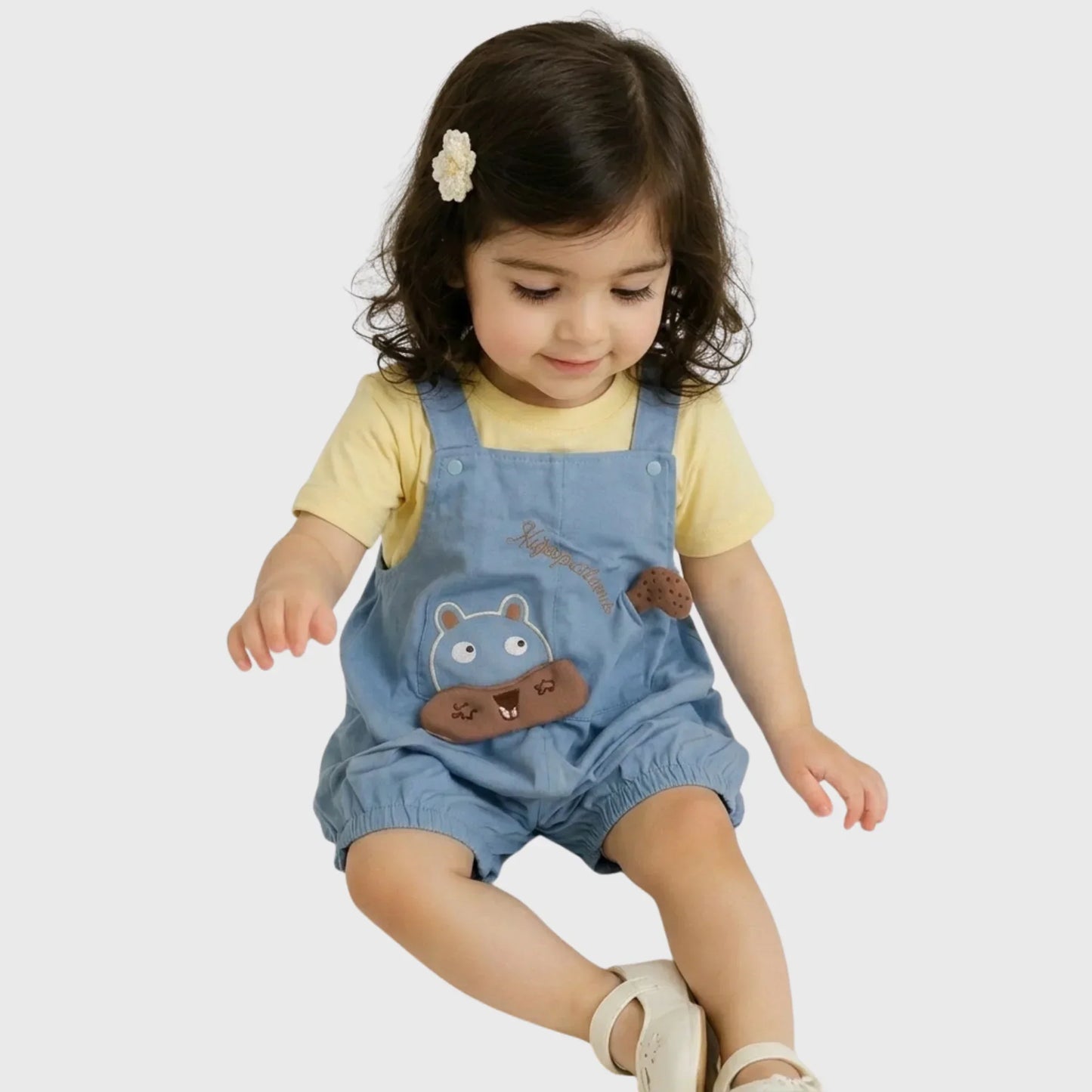 Baby "Cookie Bear" Romper Set