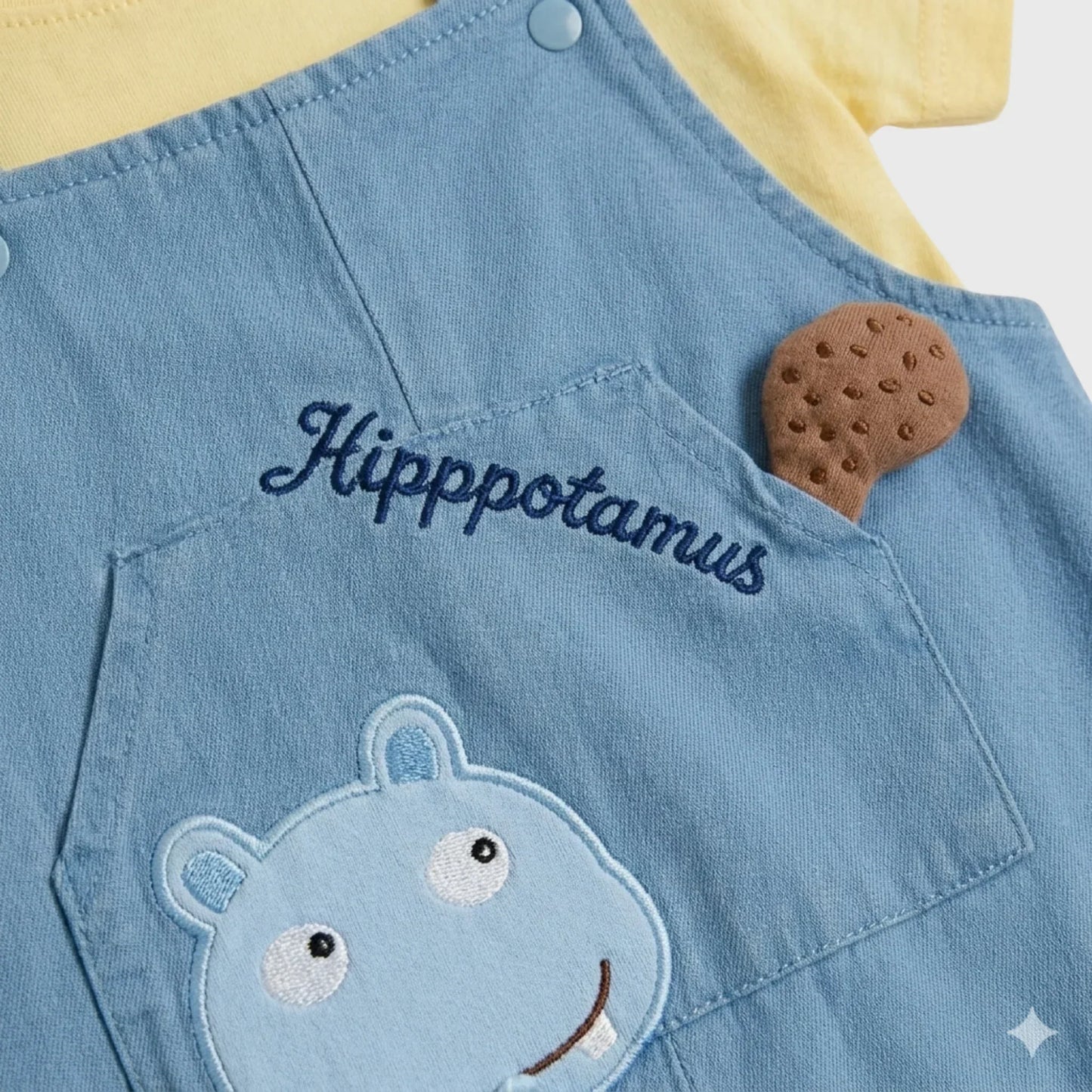 Baby "Cookie Bear" Romper Set