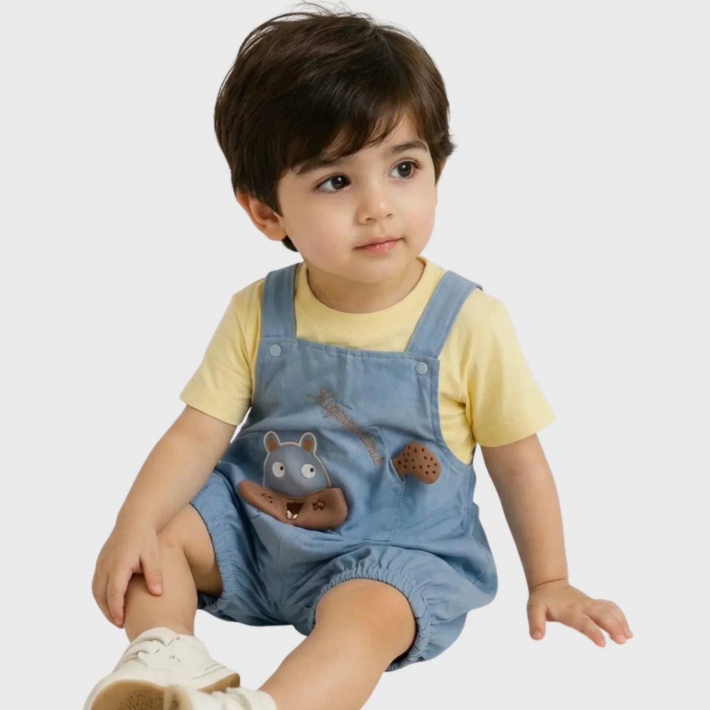 Baby "Cookie Bear" Romper Set