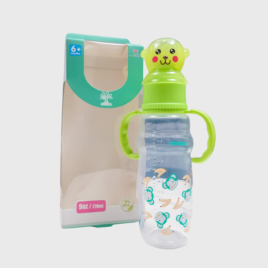 Feeder Of Minitree Brand For Baby With Purple Handle and LED Lights