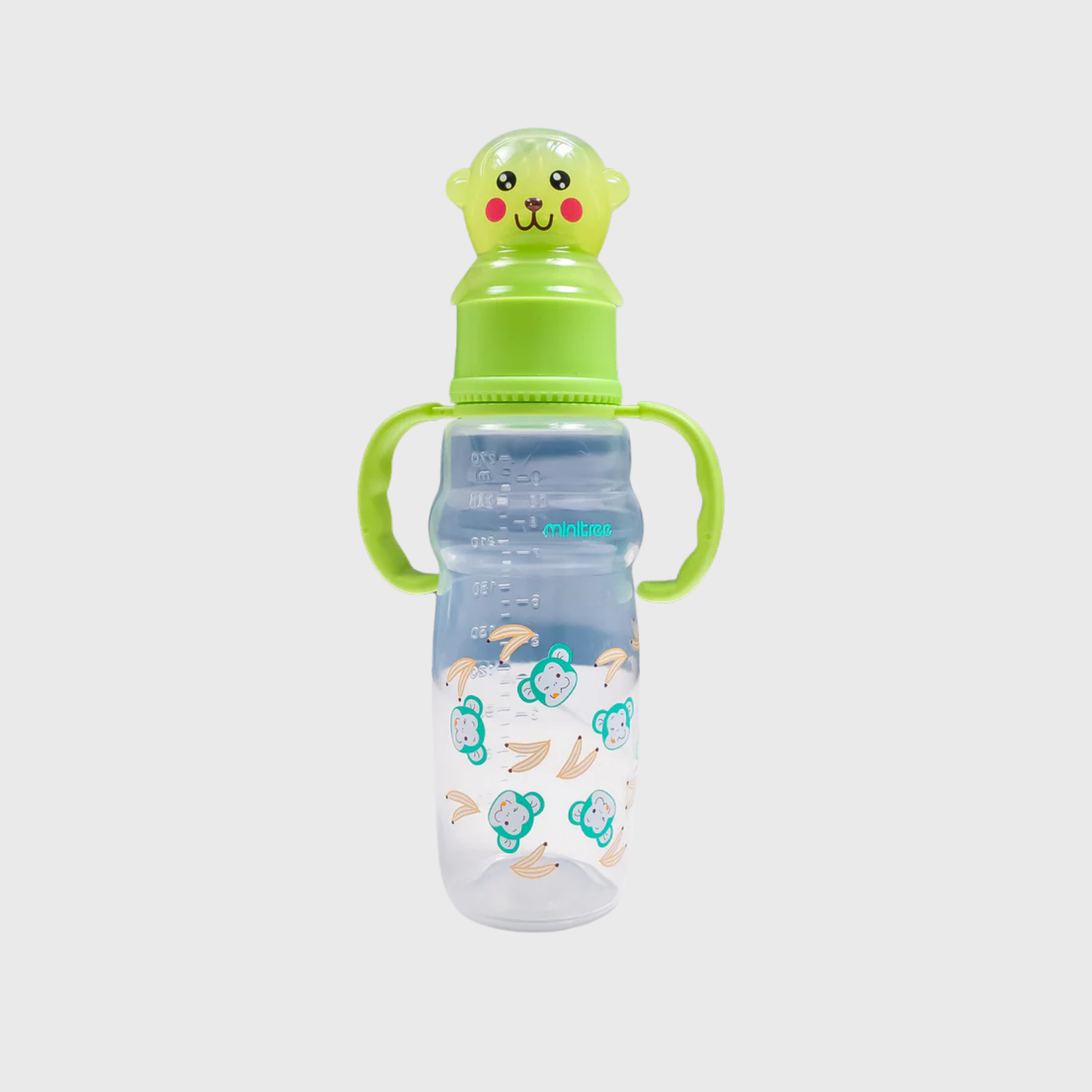 Feeder Of Minitree Brand For Baby With Purple Handle and LED Lights