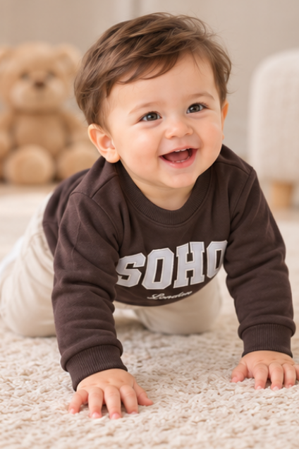 SOHO London Varsity Sweatshirt – Baby Boy