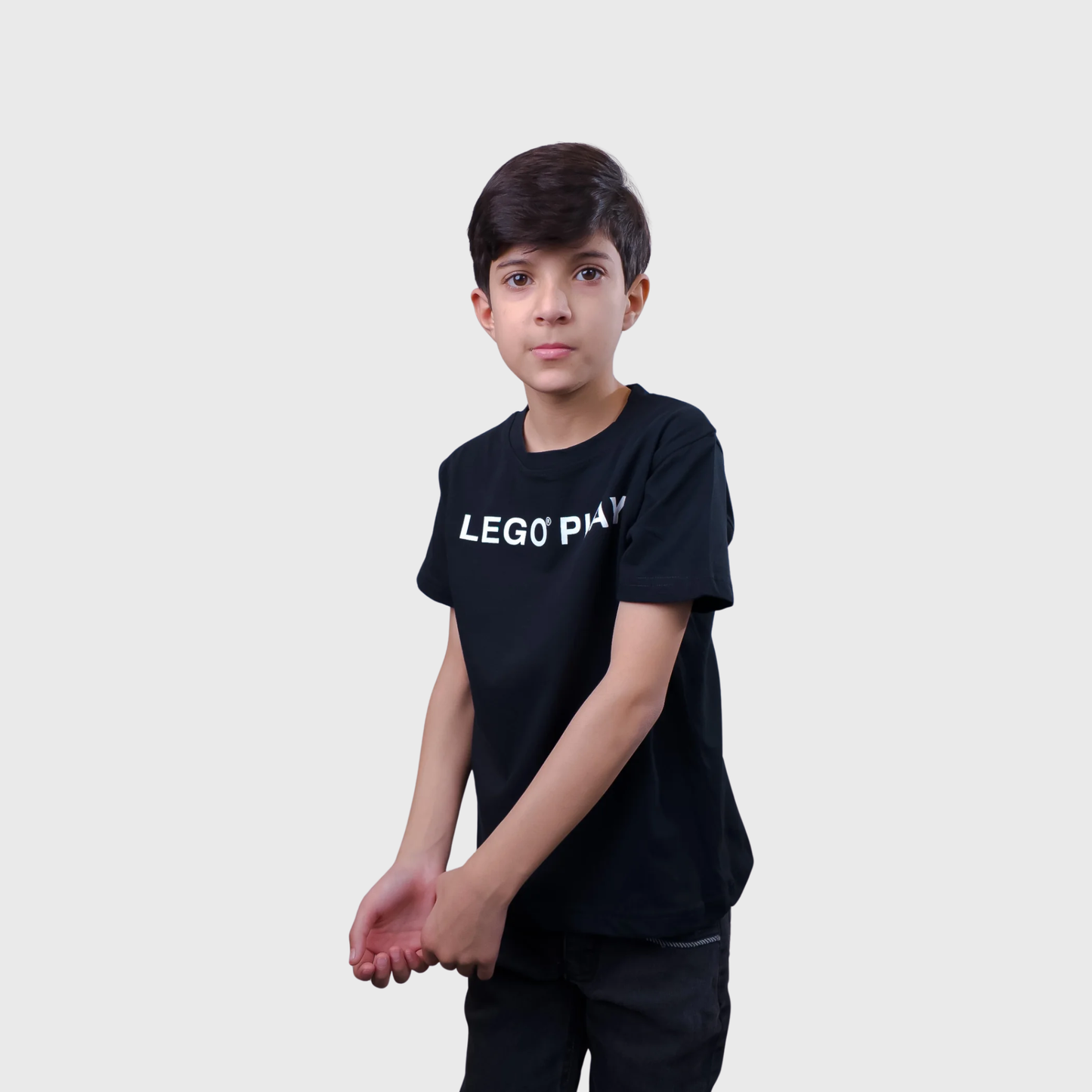 Black T-Shirt | (Ages 2-14)