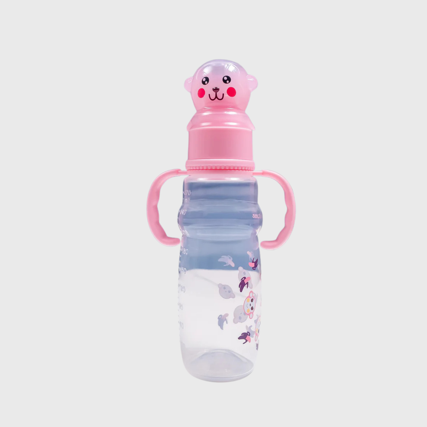 Feeder Of Minitree Brand For Baby With Purple Handle and LED Lights