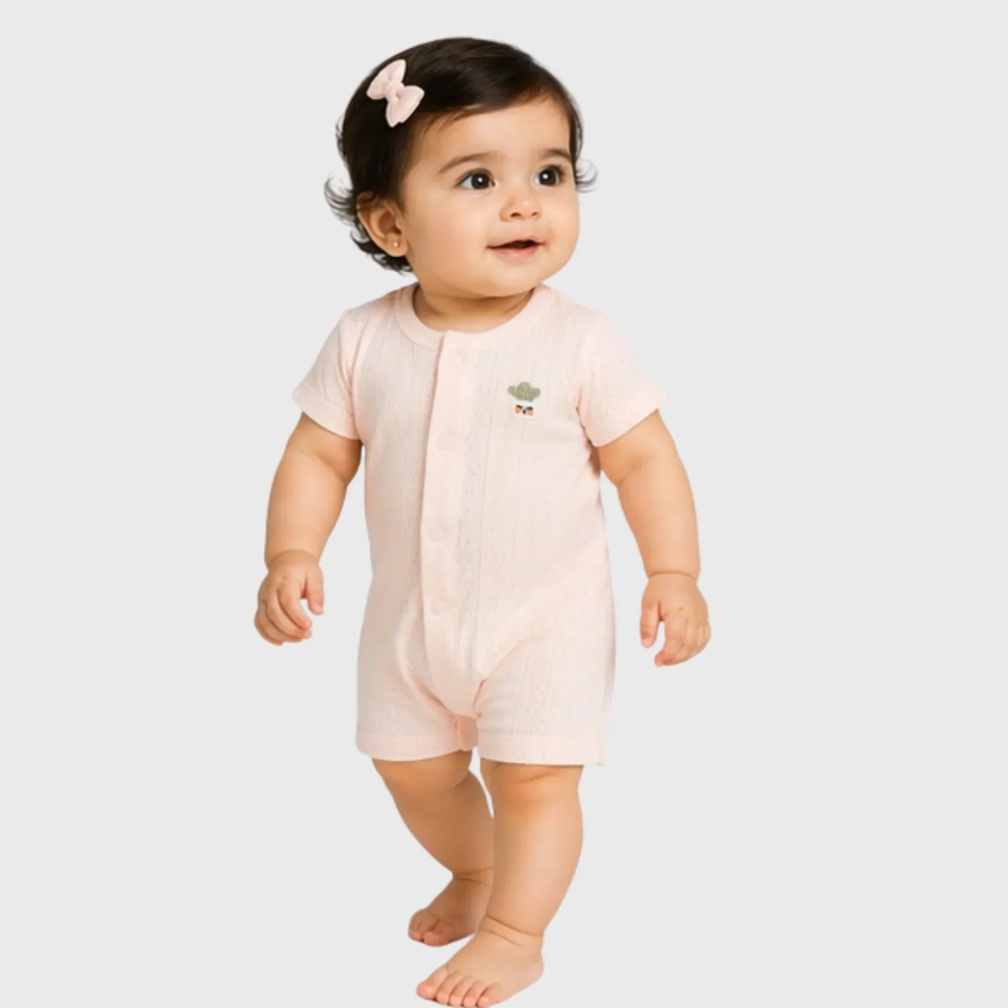 Baby Girl "Cloud" Short Romper