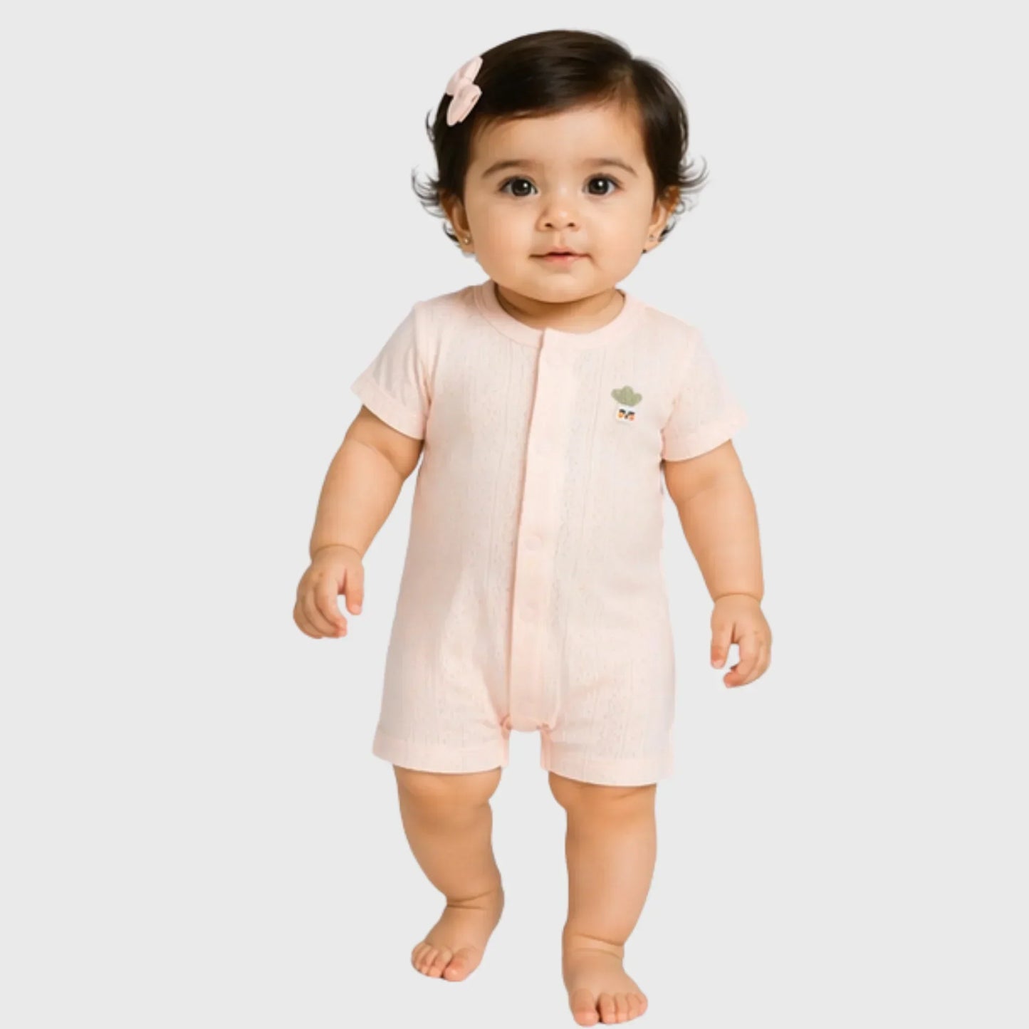 Baby Girl "Cloud" Short Romper