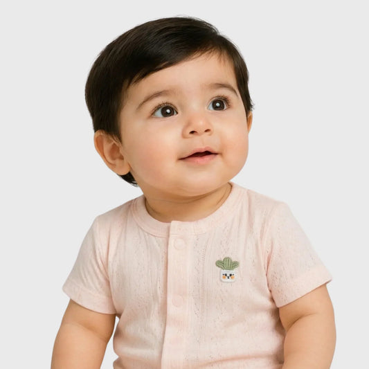 Baby Girl "Cloud" Short Romper