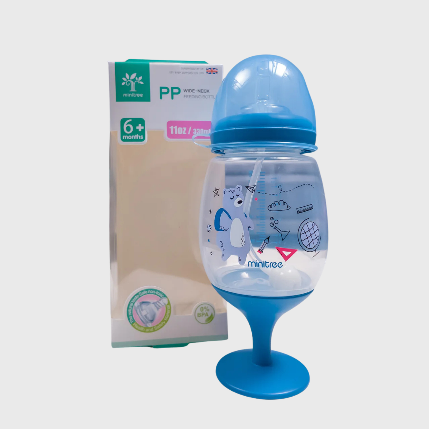Minitree PP Wide-Neck Baby Feeding Bottle