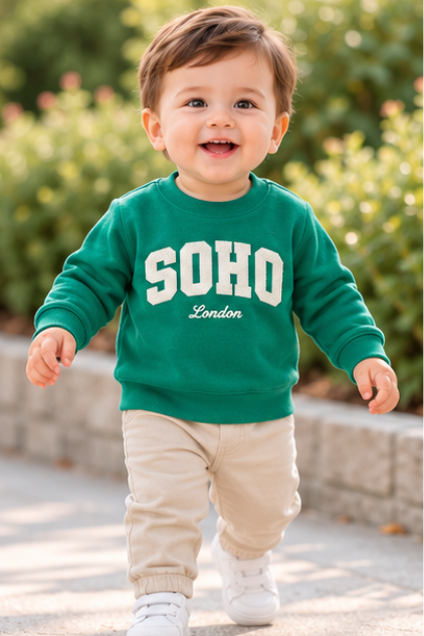 SOHO London Sweatshirt – Green