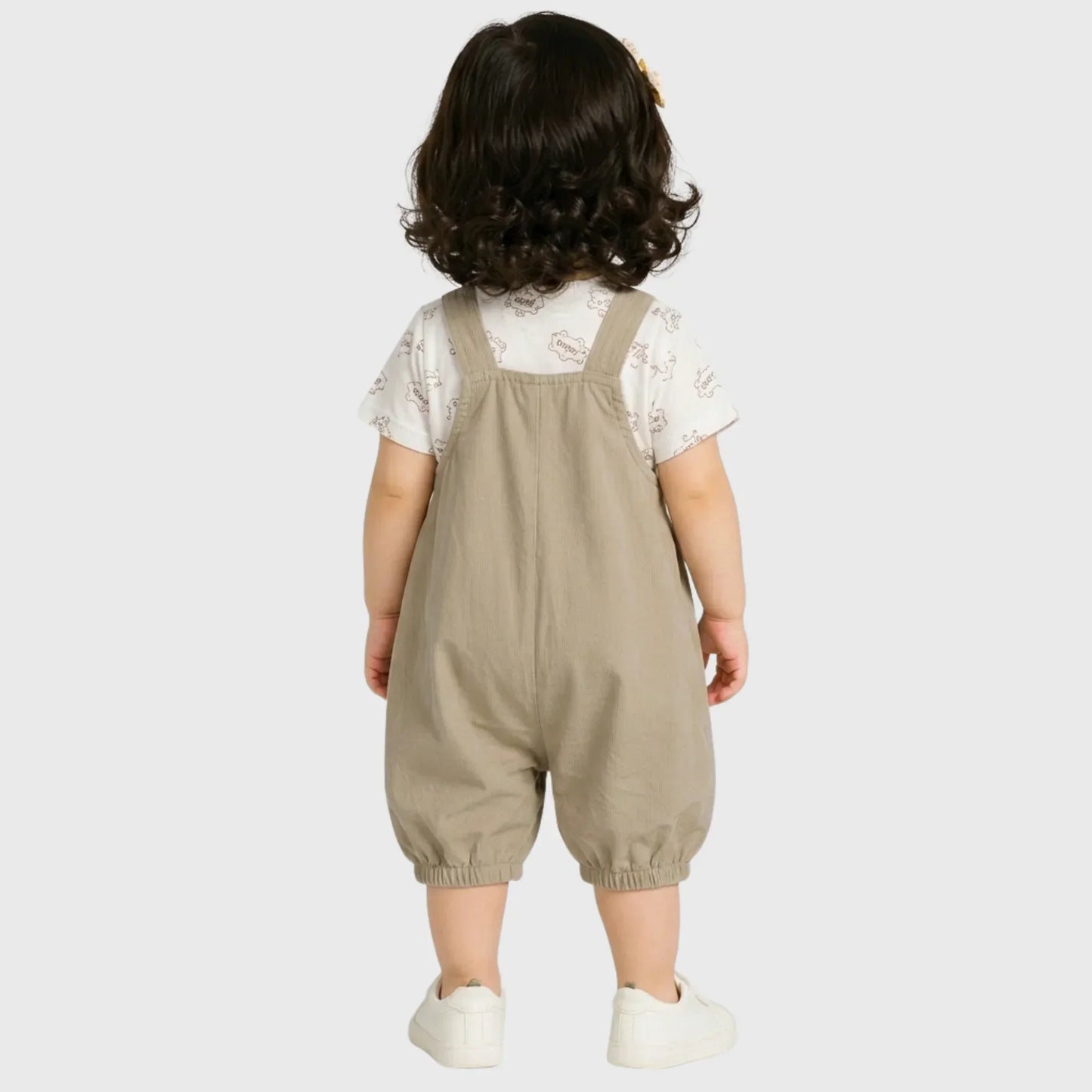 Baby "Oops Bear" Romper Set