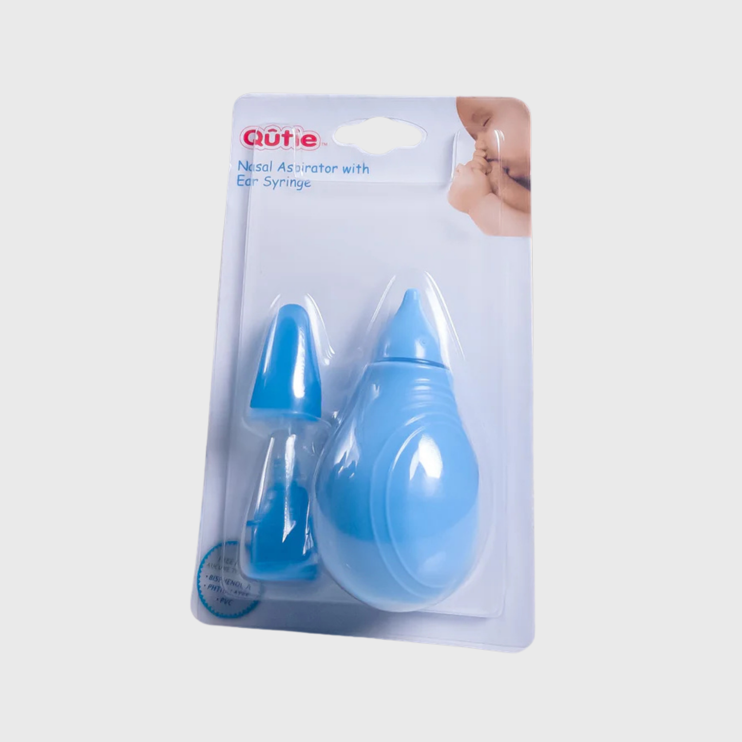 Qtutie Nasal Aspirator & Ear Syringe – Baby Healthcare Set