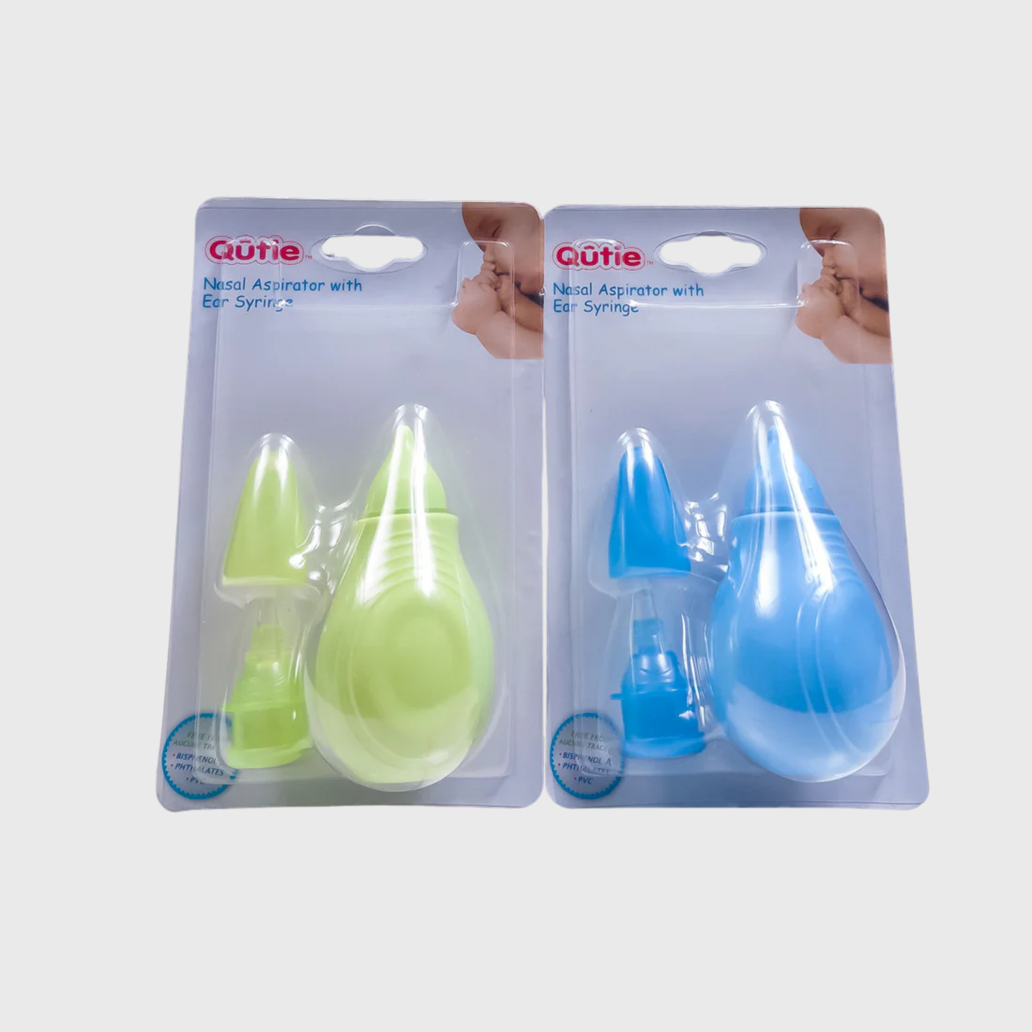 Qtutie Nasal Aspirator & Ear Syringe – Baby Healthcare Set