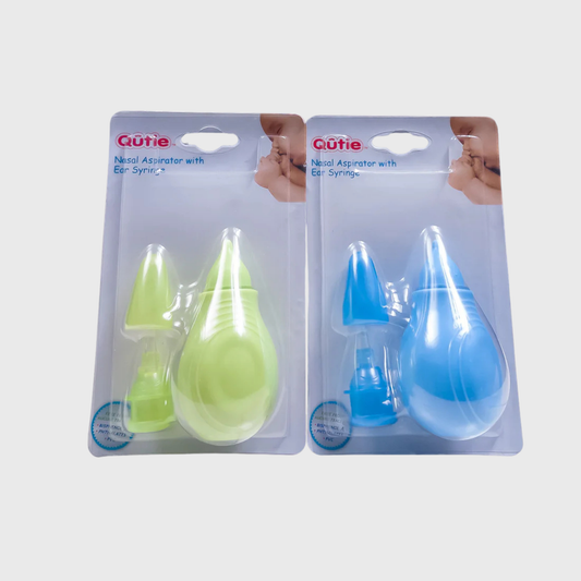 Qtutie Nasal Aspirator & Ear Syringe – Baby Healthcare Set