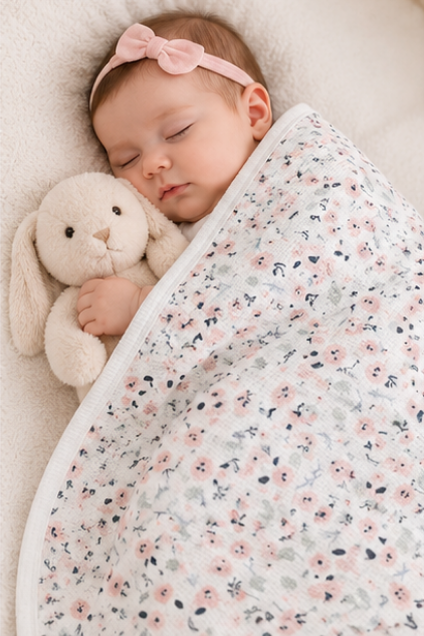Little Blossom Cozy Wrap Blanket