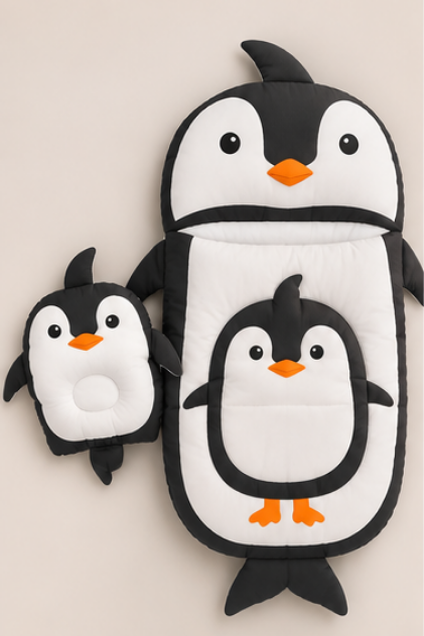 Penguin Character Carry Nest