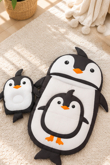 Penguin Character Carry Nest