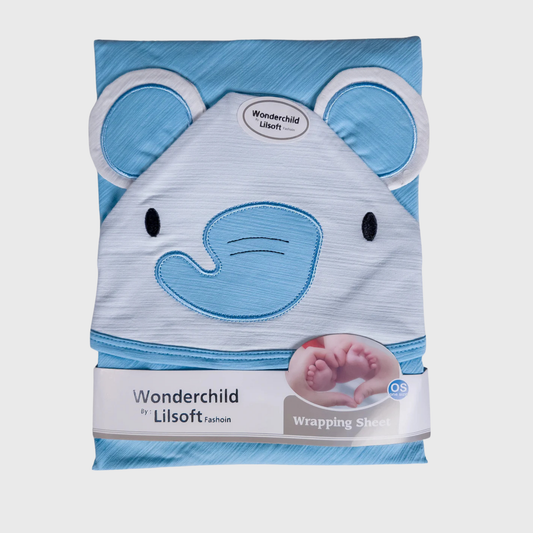 Wonderchild by Lilsoft Animal-Themed Baby Wrapping Sheet