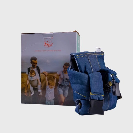 Denim Baby Carrier Belt – Ergonomic & Adjustable Infant Holder