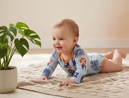 Long-Sleeve Toy Soldier Baby Bodysuit