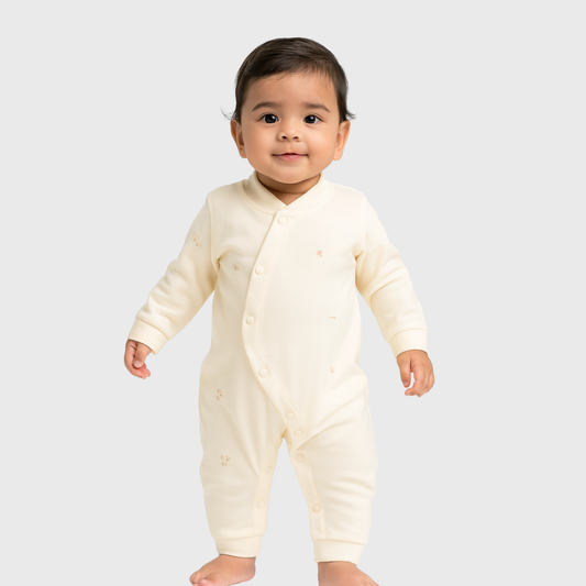 Cream Colour Baby Romper