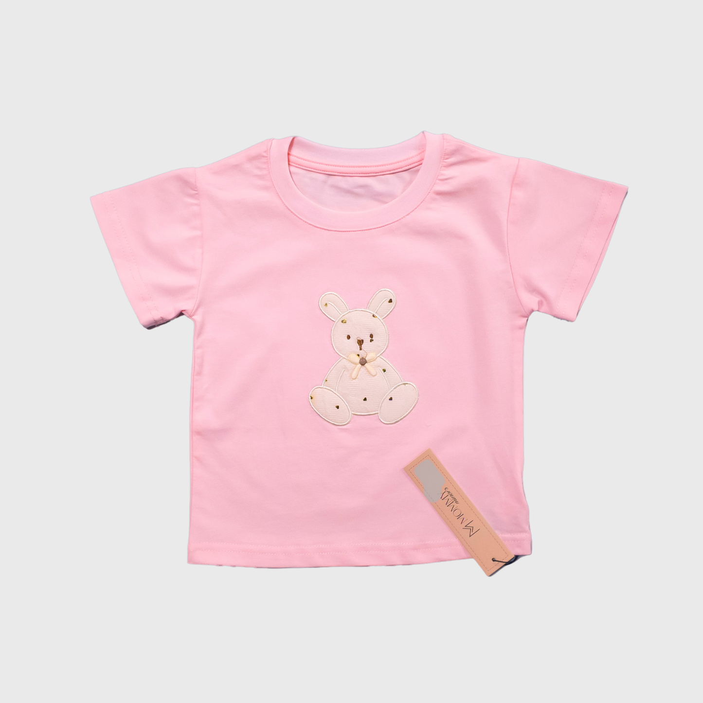 Pink Bunny T-Shirt | 1-6YRS